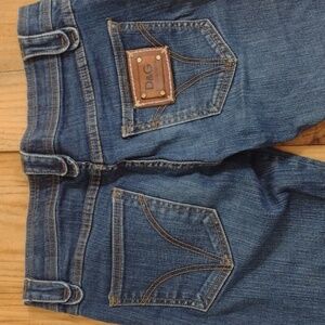 D&G Dolce & Gabbana Low Rise Slim Straight Jeans Size 26
